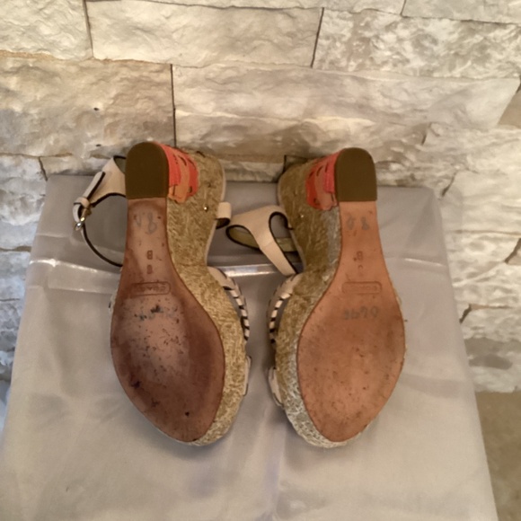 Coach Justeen Platform Espadrille Wedge Sandals - Picture 14 of 14